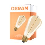 Osram Vintage 1906 LED E27 Special Filament Claire Edison 2.2W 120lm - 827 Blanc Très Chaud | Équivalent 15W