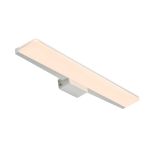 Nordlux Tinia 60 Applique Murale Métal Blanc - 24W 1800lm - 930-940 CCT | IP44 - Meilleur Rendu Des Couleurs - 3 Niveaux De Gradation Dimmable