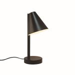 Nordlux Lampe De Chevet Wilmer Métal Noir | Convient pour 1x E14
