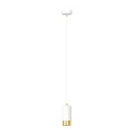 Emibig Suspension Luminaire Fumiko Acier Blanc | Convient pour 1x GU10 - Max 10W