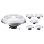 Lot 6x Philips MASTER LED Spot G53 AR111 10.8W 600lm 9D - 927 Blanc Très Chaud | Meilleur rendu des couleurs - Dimmable - Équivalent 50W