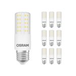 Lot 10x Osram Special T Slim LED E27 Claire 7.3W 806lm - 827 Blanc Très Chaud | Dimmable - Équivalent 60W 