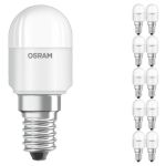 Lot 10x Ledvance LED Special T26 E14 Tubular Dépolie 2.3W 200lm - 827 Blanc Très Chaud | Équivalent 20W
