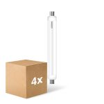 Lot 4x Osram LED Line S19 9W 830lm - 827 Blanc Très Chaud | Équivalent 60W