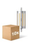Lot 10x Philips Corepro LED Lineair R7s 118mm 17.5W 2460lm - 840 Blanc Froid | Dimmable - Équivalent 150W