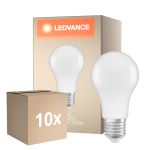 Lot 10x Ledvance Classic LED E27 Poire Dépolie 8.8W 806lm - 827 Blanc Très Chaud | Lumière Du Jour Sensor - Équivalent 60W