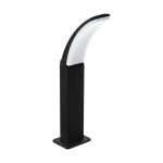 Eglo Lampadaire extérieur Fiumicino Extérieur Aluminium Noir 11.5W 1200lm - 830 Blanc Chaud