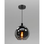 Eglo Suspension Luminaire Ariscani Acier Noir | Convient pour E27