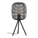 Eglo Lampe De Chevet Rinroe Acier Noir | Convient pour 1x E27