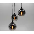 Eglo Suspension Luminaire Ariscani Acier Noir | Convient pour 3x E27