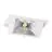 Downlight LED WallWasher Wally Moyen 26W 3000K 3700lm Gris | Blanc Chaud