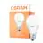 Osram Retrofit Classic LED E27 Poire Dépolie 9W 806lm - 827 Blanc Très Chaud | RGBW - Dimmable - Télécommande - Équivalent 60W