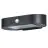 Ledvance LED Endura Style Solar Applique Murale Noir 4W 380lm - 830 Blanc Chaud | Détecteur De Mouvement