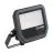 Ledvance Projecteur LED Aluminium Noir 17W 2200lm 100D - 830 Blanc Chaud | IP66 - Symétrique