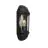 Ansell LED Applique Murale Latina Demi Lanterne Noir - Convient pour E27 Jusuq'À 42W | IP65 - Détecteur De Lumière