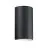 Nordlux Rold Applique Murale Métal Noir Up & Down 10.5W 350lm - 830 Blanc Chaud