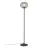 Nordlux Alton Lampadaires Salon 27,5 Verre Noir | Convient pour 1x E27