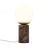 Nordlux Lampe De Chevet Lilly Verre Brun | Convient pour 1x E14