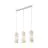 Nordlux Miella 3-Rail Suspension Luminaire Verre Blanc | Convient pour 3x E27
