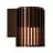 Nordlux Aludra Applique Murale Seaside Brun | Convient pour E27