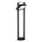 Nordlux Saulio Lampadaire extérieur Aluminium Noir 4.45W 370lm - 830 Blanc Chaud | IP44 - Solar