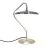 DFTP by Nordlux Lampe De Chevet Artist Métal Acier Inoxydable 15W 1100lm - 930 Blanc Chaud | Meilleur Rendu Des Couleurs