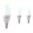 Lot 3x Calex Smart Tuya Wifi E14 Bougie 5W 470lm - 822-840 Variable Blanc | RGBW - Dimmable - Équivalent 40W