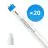 Lot 20x Philips Tube LED T8 CorePro (EM/Direct 230V) High Output 24W 2700lm - 840 Blanc Froid | 150cm - Équivalent 58W