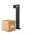 Lot 4x D'Lite Lampadaire extérieur Lira Noir 7W 600lm 830 Blanc Chaud | IP54