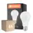 Lot 6x Ledvance Classic LED E27 Poire Dépolie 10W 1055lm - 827 Blanc Très Chaud | Dimmable - Équivalent 75W