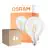 Lot 4x Osram LED Superstar E27 Globe G125 Filament Claire 11W 1521lm - 927 Blanc Très Chaud | Meilleur Rendu Des Couleurs - Équivalent 100W