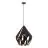 Eglo Suspension Luminaire Carlton 1 Noir, Cuivre | Convient pour E27