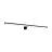 Eglo Applique Murale Pandella 2 Aluminium Noir Éclairage de salle de bains 11W 1400lm - 840 Blanc Froid | IP44 