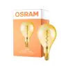Osram Vintage 1906 LED E27 Poire Filament Dorée 160mm 5W 300lm - 820 Blanc Très Chaud | Dimmable - Équivalent 40W