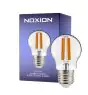 Noxion Lucent Lustre LED E27 Boule Filament Claire 4.5W 470lm - 827 Blanc Très Chaud | Dimmable - Équivalent 40W