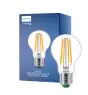 Philips MASTER LED Ampoule Ultra Efficient E27 Poire Claire 4W 840lm - 830 Blanc Chaud | Équivalent 60W