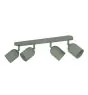 Eglo Plafond Spot Tilston Acier Vert | Convient pour 4x E14
