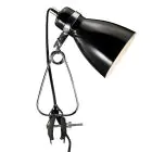 Nordlux Lampe De Chevet Cyclone Clamp Métal Noir | Convient pour 1x E14