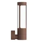 Nordlux Helix Applique Murale Acier Corten Brun | 80mm - IP44 - Convient pour GU10