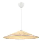 DFTP by Nordlux Hill 85 Suspension Luminaire Textile et Métal Blanc | Convient pour 3x E27
