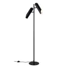 DFTP by Nordlux Rochelle Lampadaires Salon Métal Noir | 76mm - Convient pour 2x GU10