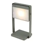 Nordlux Lampe De Chevet Saulio Aluminium Vert 3.5W 200lm - 830 Blanc Chaud | IP44 - 3 Niveaux De Gradation Dimmable - Solar