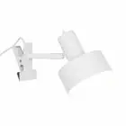 Nordlux Lampe De Chevet Matis Clamp Métal Blanc | Convient pour 1x E27
