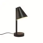 Nordlux Lampe De Chevet Wilmer Métal Noir | Convient pour 1x E14