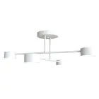 Emibig Plafonnier Halo Acier Blanc | Convient pour 4x GX53 - Max 8W