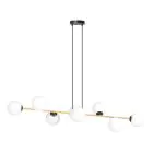 Emibig Suspension Luminaire Gravity Acier Noir | Convient pour 8x E14 - Max 10W