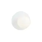 Emibig Applique Murale Oslo Acier Blanc | Convient pour 1x E14 - Max 10W