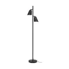 It's about RoMi Lampadaires Salon Bremen Fer Noir | Convient pour 2x E27 