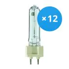 Lot 12x Philips MASTERColour G12 CDM-T 70W - 942 Blanc Froid | Meilleur rendu des couleurs