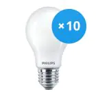 Lot 10x Philips MASTER Value LED Ampoule E27 Poire Dépolie 11.2W 1521lm - 927 Blanc Très Chaud | Meilleur rendu des couleurs - Dimmable - Équivalent 100W